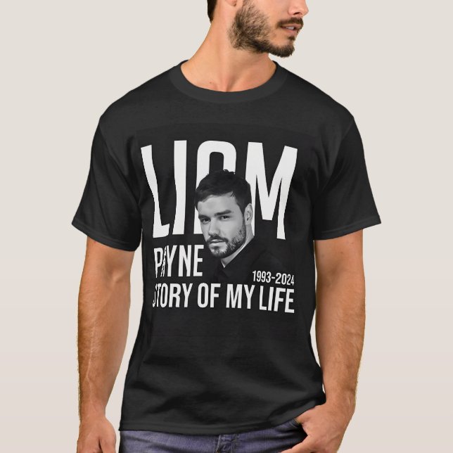 T-shirt Liam Payne (Devant)