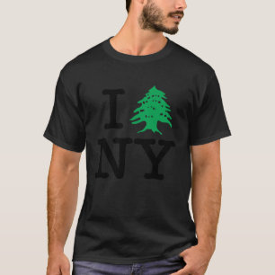 T-shirt Liban Cèdre, I Love New York NY Beyrouth libanaise