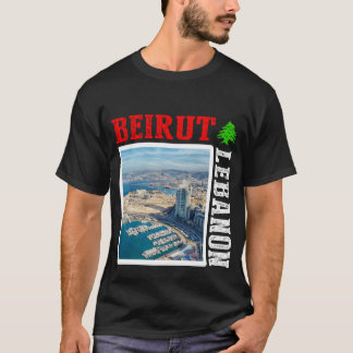 T-shirt Liban, Libanais, Drapeau du Liban, Drapeau du Liba