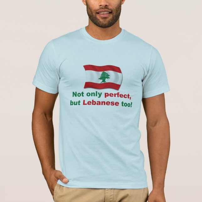 T-shirt Libanais parfait (Devant)