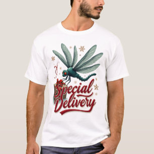 T-shirt Libellule de livraison de présent
