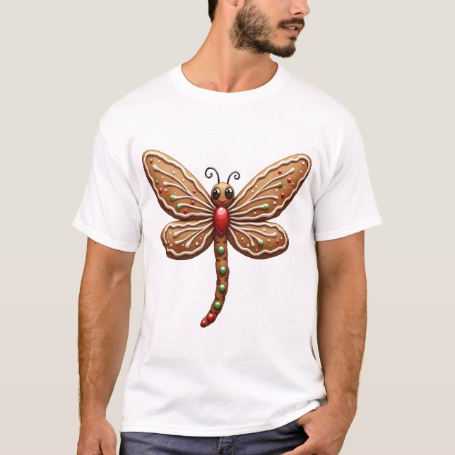 T-shirt Libellule en pain d'épices (Devant)