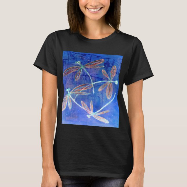 T-shirt Libellule Indigo Haze Flit (Devant)