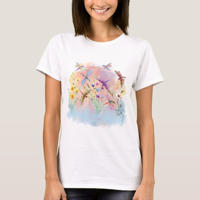 T-shirt libellules (Devant)