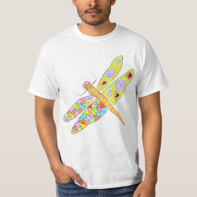 T-shirt Libellules florales Highflyers (Devant)