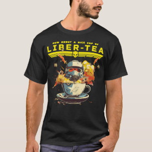 T-shirt Liber-Thé - Helldivers Ii