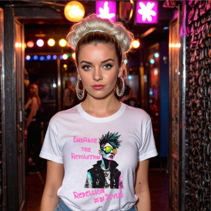 T-shirt Libération de la rébellion : Embrassez la révoluti