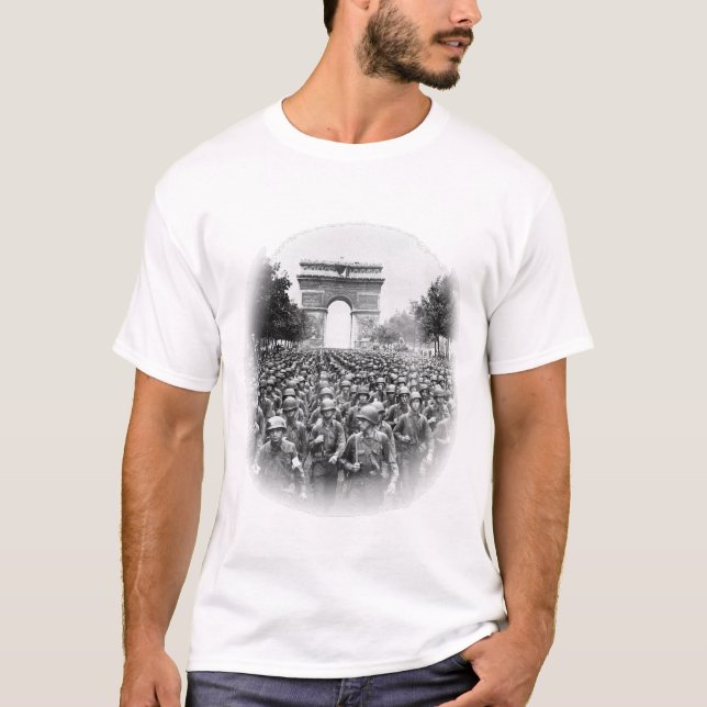 T-shirt Libération de pièce en t de Paris (Devant)