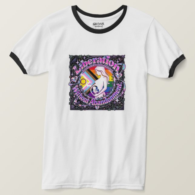 T-shirt Libération sans abandon (Design devant)