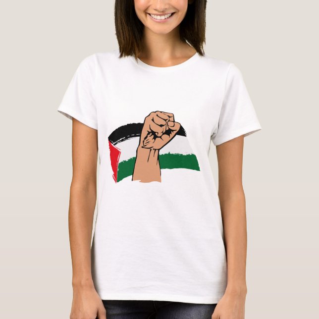 T-shirt Libérer Gaza Libérer la Palestine (Devant)