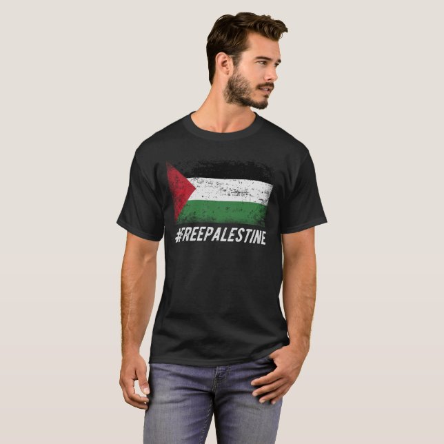 T-shirt Libérer la Palestine (Devant entier)
