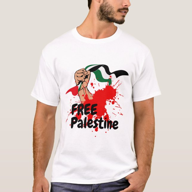 T-shirt Libérer la Palestine (Devant)