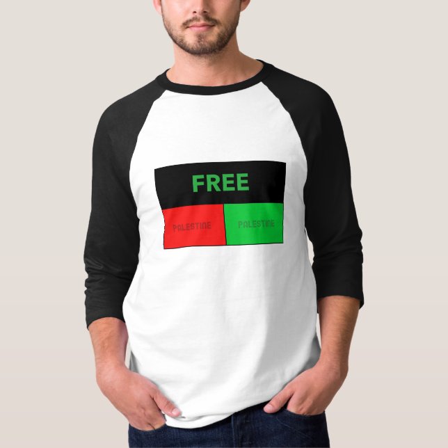 T-shirt Libérer le génocide de Gaza (Devant)