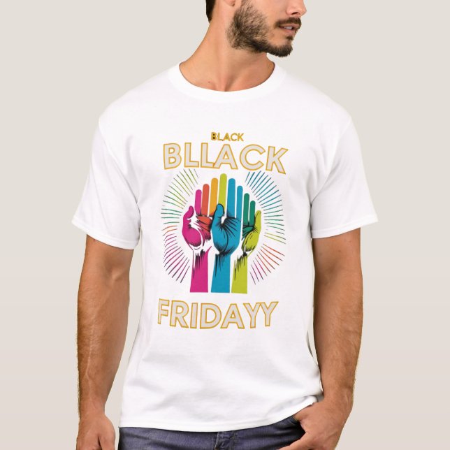 T-shirt Libérer les économies : Black Friday 2024 Chemise (Devant)