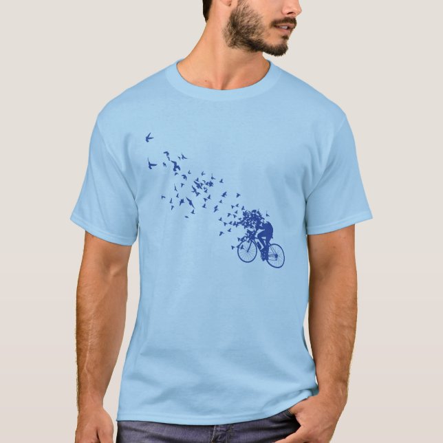 T-shirt Libérez comme oiseau (Devant)