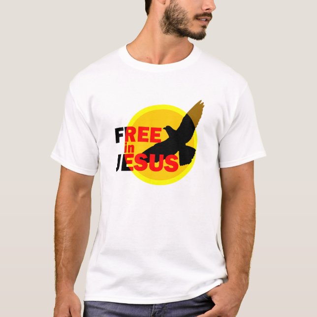 T-shirt Libérez en Jésus (Devant)