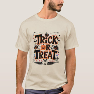T-shirt Libérez Halloween amusant avec la bite ou la magie