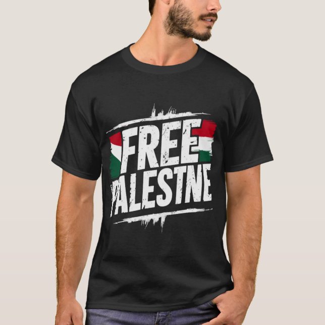T-shirt Libérez la Palestine (Devant)
