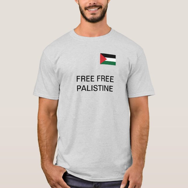 T-shirt Libérez la Palestine (Devant)