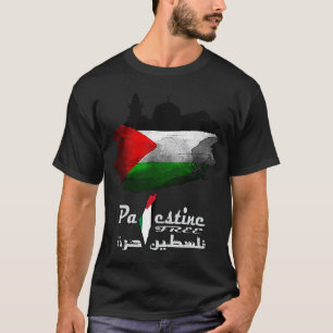 T-shirt Libérez la Palestine Al Quds Sheik Jarrah