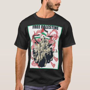 T-shirt Libérez la Palestine arabique Intifada vêtement 