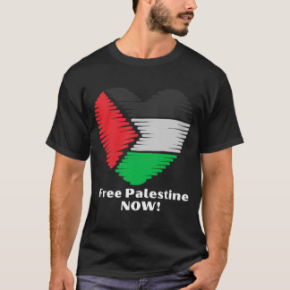 T-shirt Libérez la Palestine MAINTENANT !