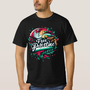 T-shirt Libérez l'autonomisation de la Palestine