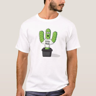 T-shirt Libérez le cactus d'étreintes