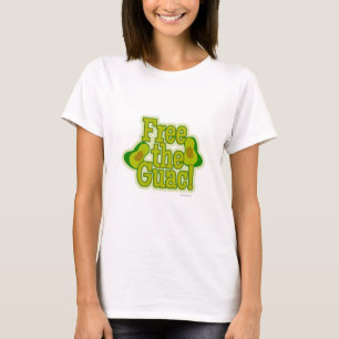 T-shirt Libérez le Guac Guacamole Drôle Slogan
