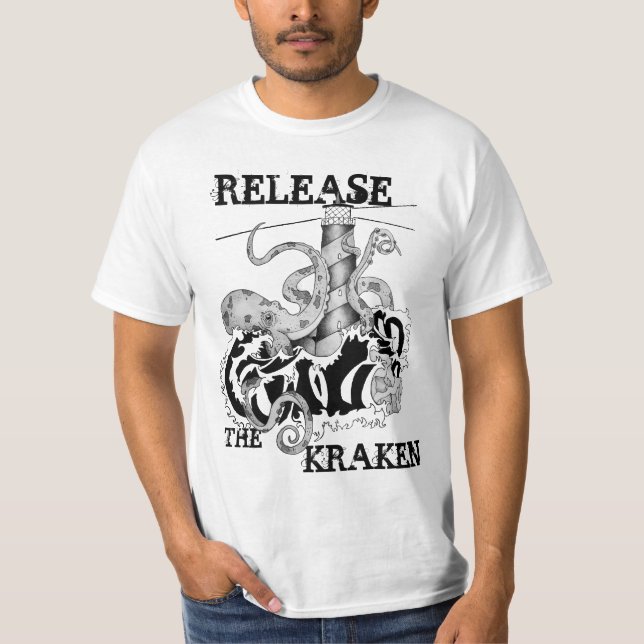 T-shirt Libérez le Kraken (Devant)