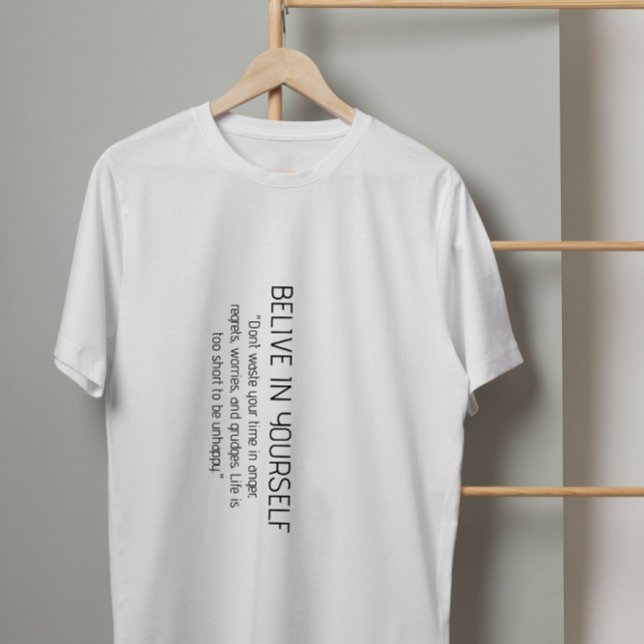 T-shirt Libérez le pouvoir à l'intérieur : Croyez en vous- (Créateur téléchargé)
