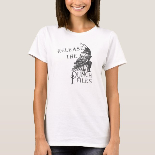 T-shirt Libérez les fichiers Punch  (Devant)