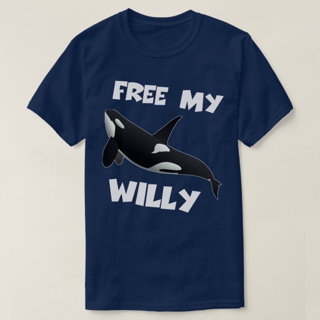 T-shirt Libérez My Willy (Design devant)