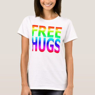 T-shirt LIBÉREZ T adapté par arc-en-ciel des femmes