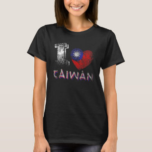 T-shirt Libérez Taïwan Drapeau sans danger Gardez indépend