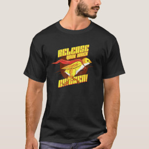 T-shirt Libérez vos poulets de poulet intérieurs