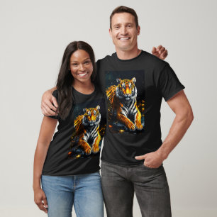 T-shirt Libérez votre côté sauvage avec notre Tiger PrintT