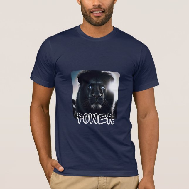 T-shirt Libérez votre puissance Lion Force (Devant)