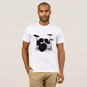 T-shirt Libérez Votre Rythme : Kit Tambour Silhouette