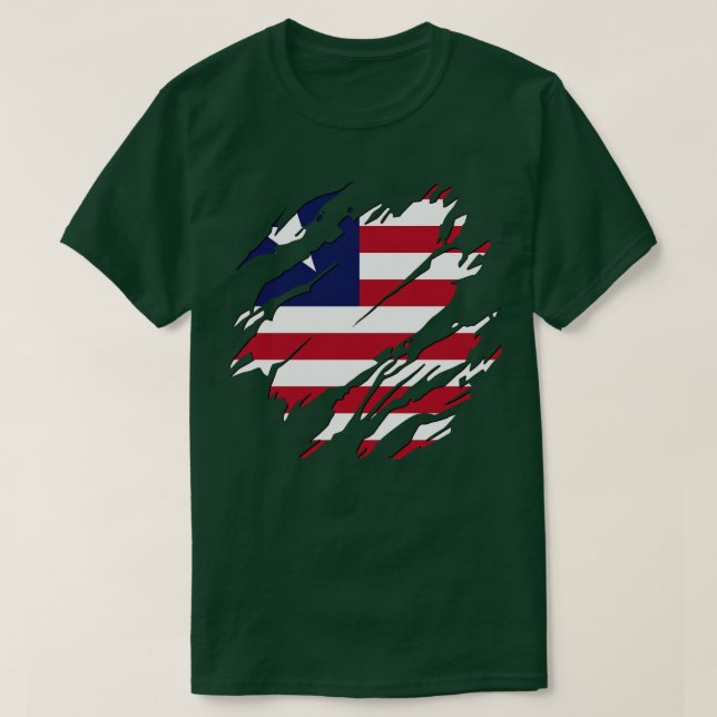 T-shirt Liberia (Design devant)