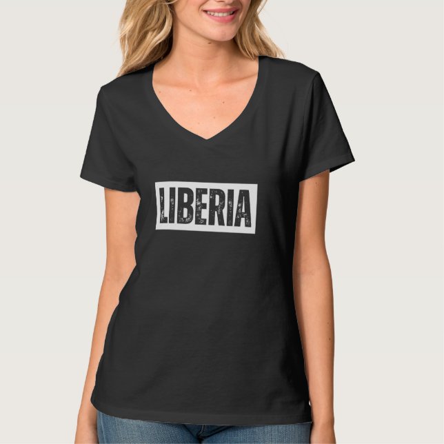 T-shirt Libéria (Devant)