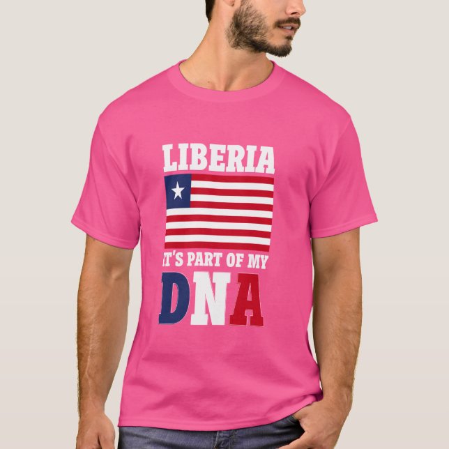 T-shirt Libéria Afrique (Devant)