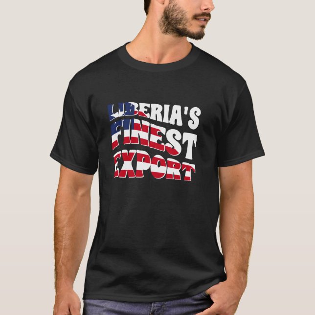 T-shirt Libéria Afrique (Devant)
