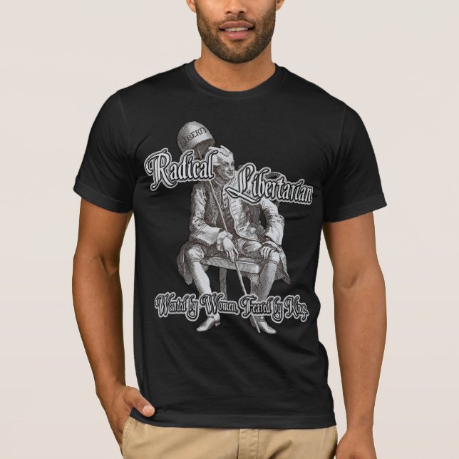 T-shirt Libertaire radical (Devant)