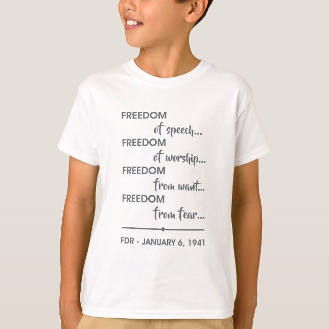 T-SHIRT LIBERTÉ... (Devant)