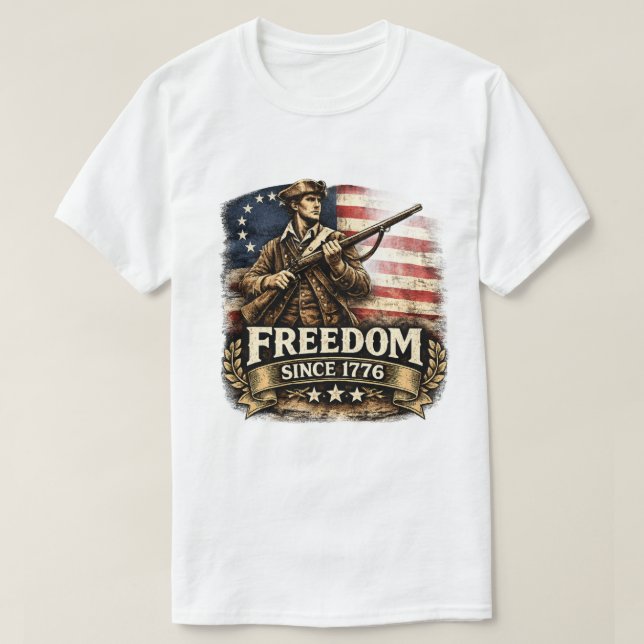T-shirt Liberté 1776 (Design devant)