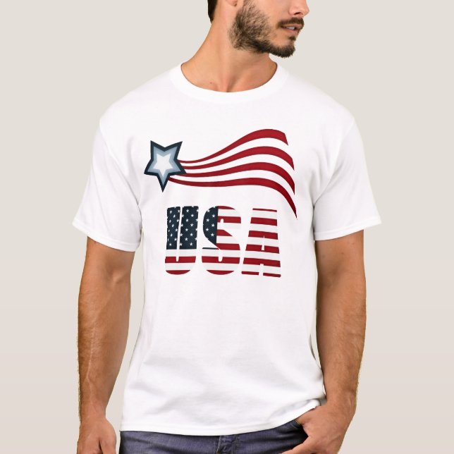 T-shirt Liberté 4 juillet (Devant)