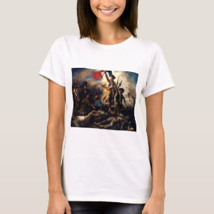 T-shirt Liberté à la tête du peuple, Eugene Delacroix