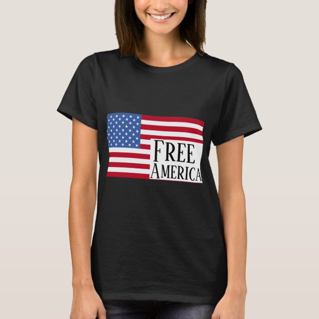 T-Shirt Liberté America (Devant)