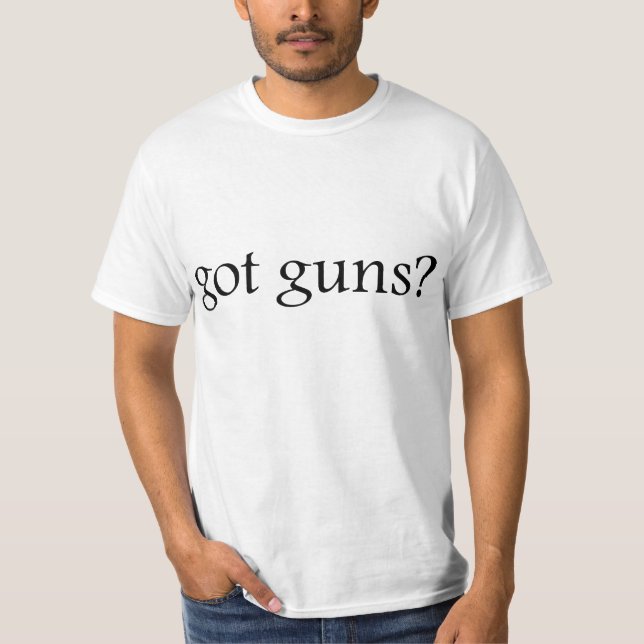 T-shirt Liberté - armes à feu obtenues ? (Devant)